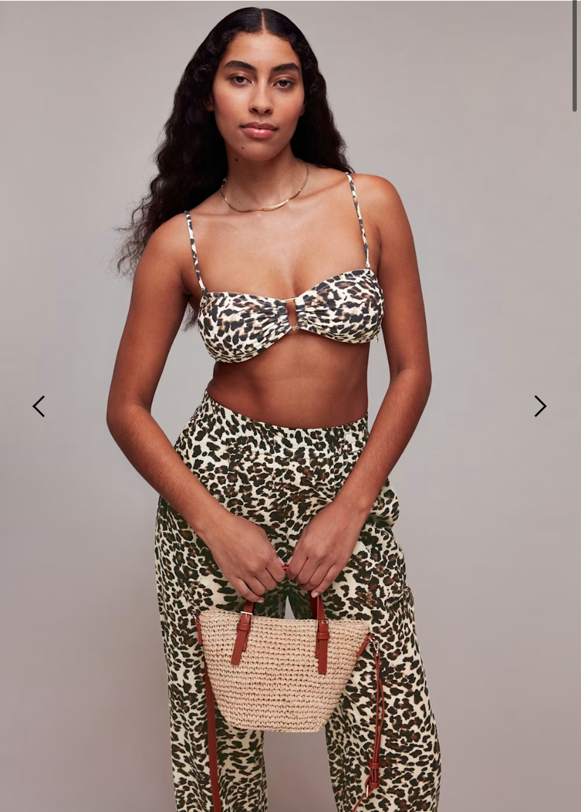Leapord Print Beach Trouser 