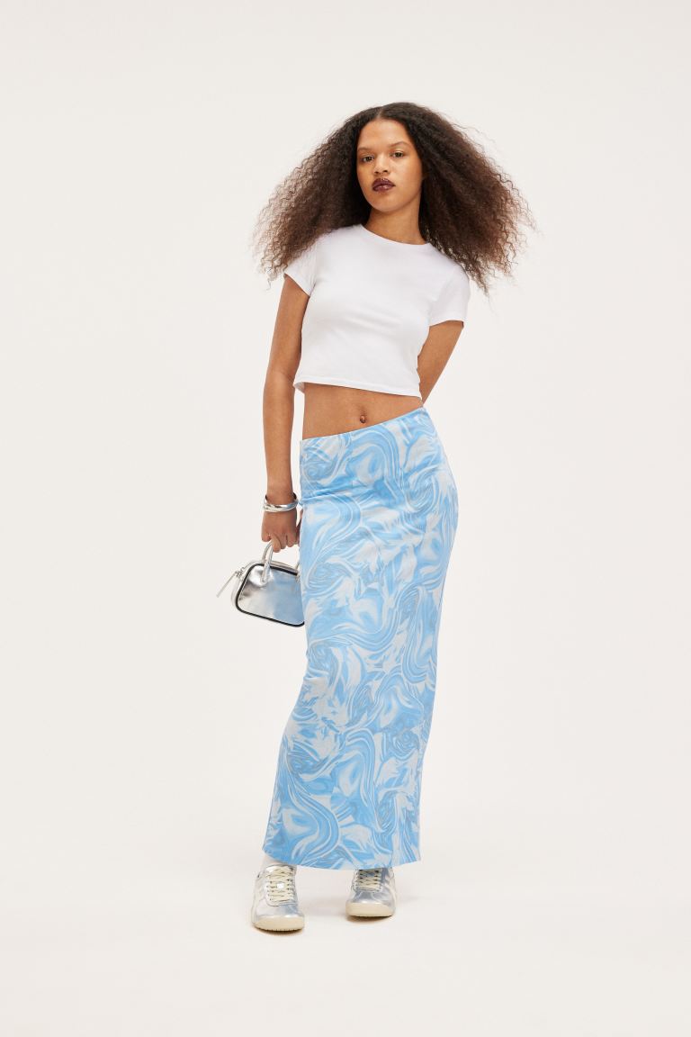 Monki — Jersey Pencil Skirt
