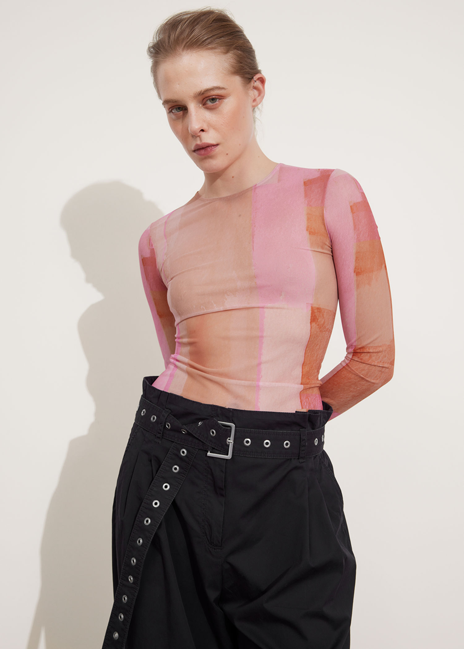 Sheer Mesh Top