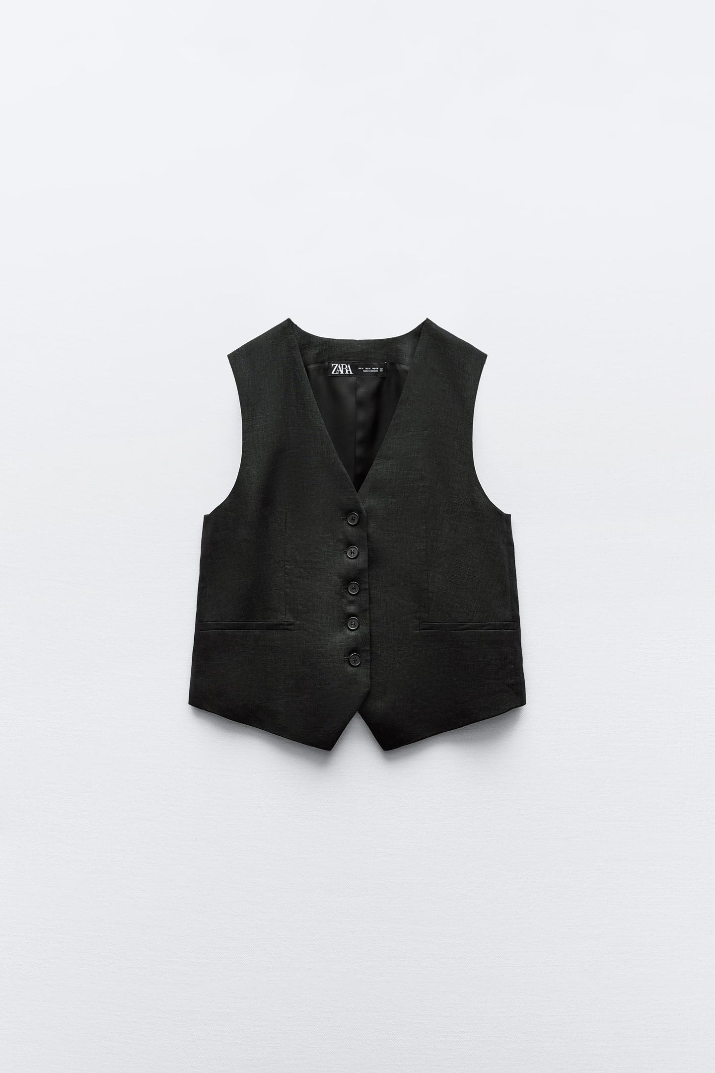 Tailored Linen Waistcoat