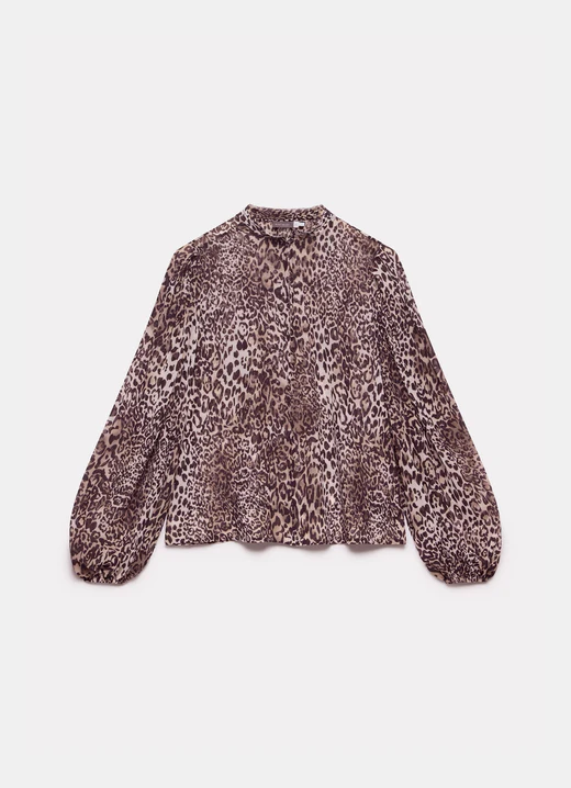 Leopard Print Blouse