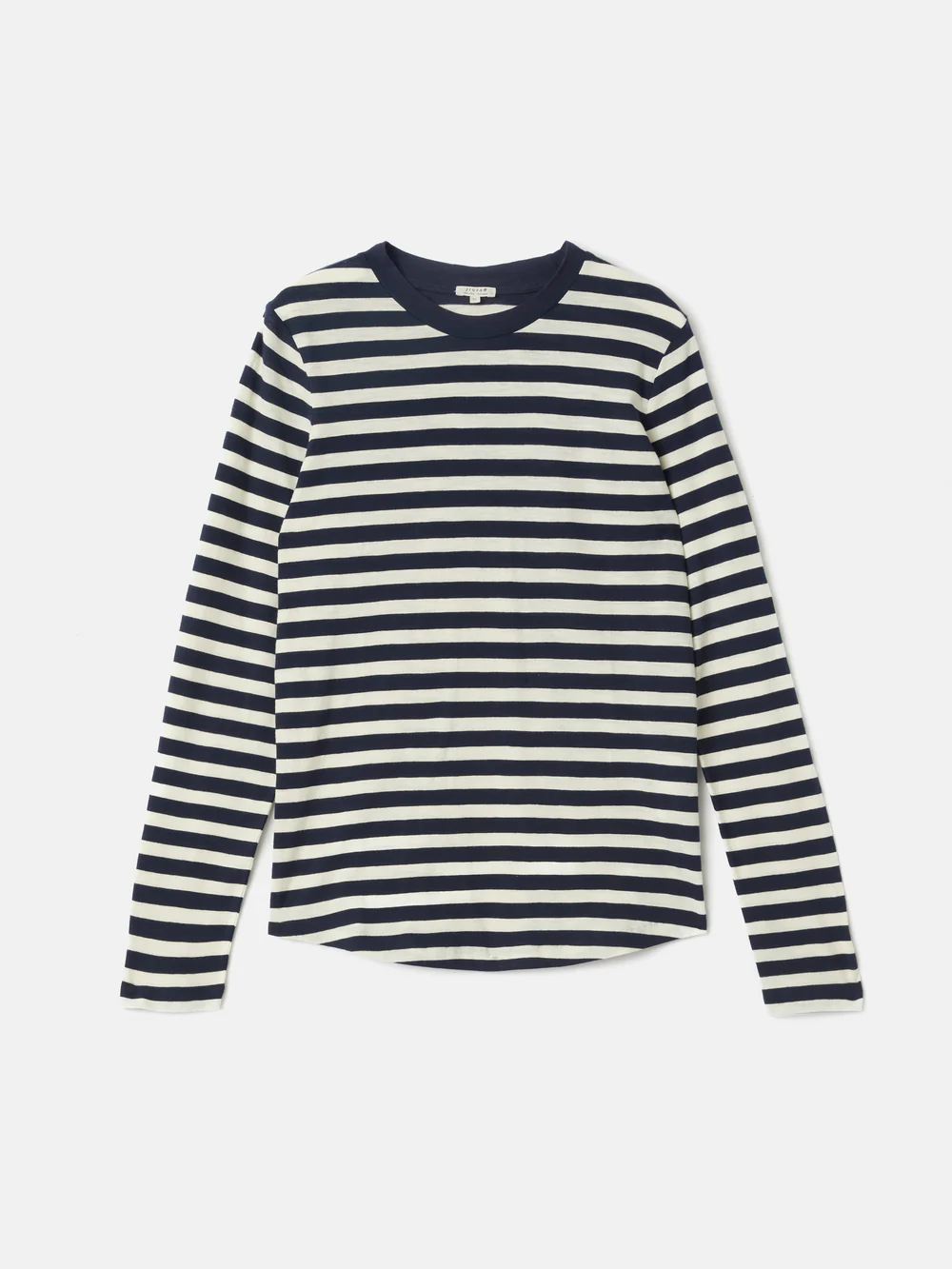 Jigsaw — Cotton Slub Stripe Long Sleeve Tee