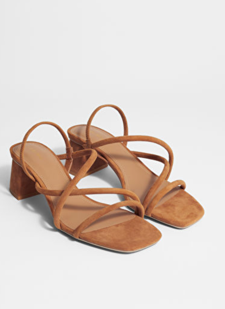 Strappy Block Heel Sandals