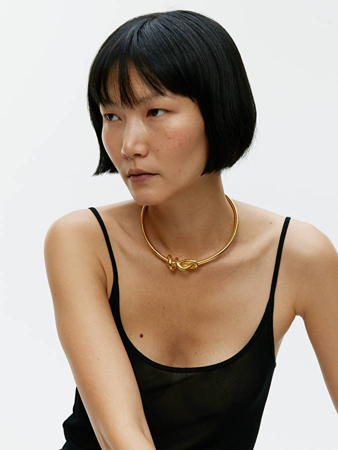 Arket — Knot Neck Cuff