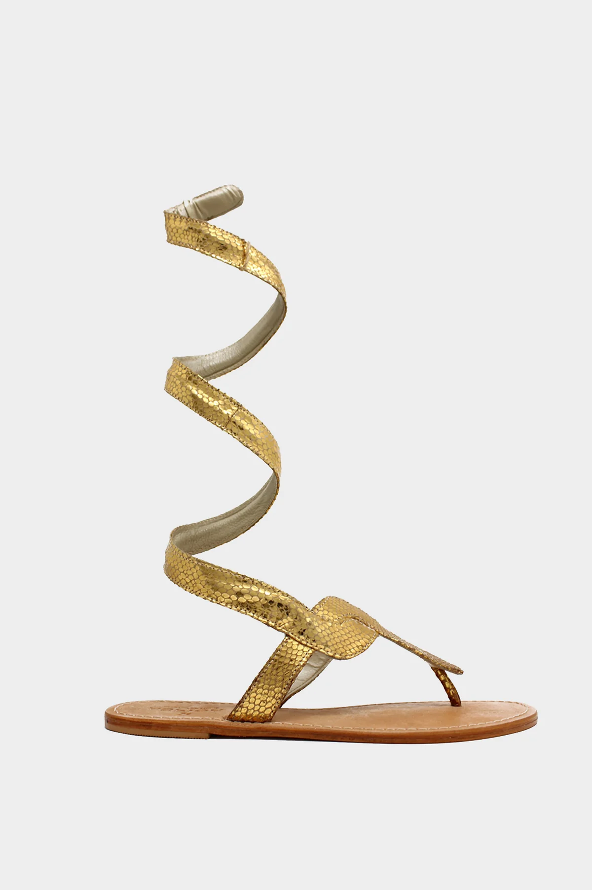 Cobra Wrap Sandals