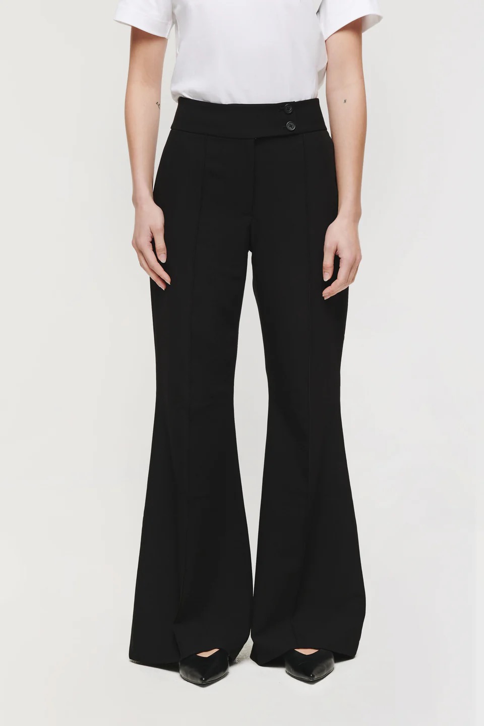 Kiko Boot Leg Pleater Trousers