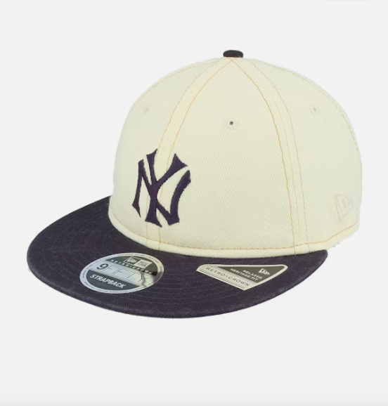 New YorYankees Denim Chrome/Black Strapback