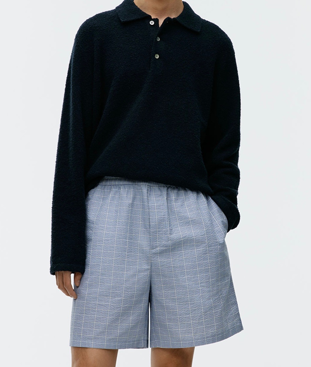 Seersucker Shorts