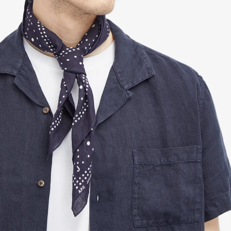 A.P.C. X JJJJOUND Linene Bandanna