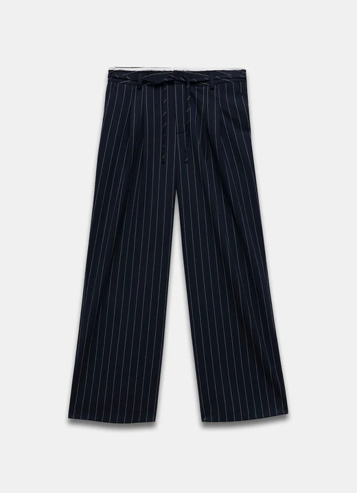 Pinstripe Trousers 