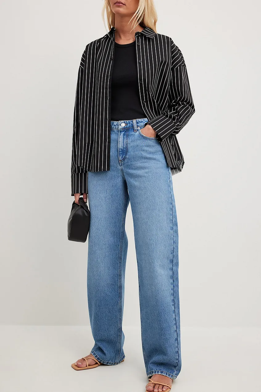 Midi Waist Jeans 