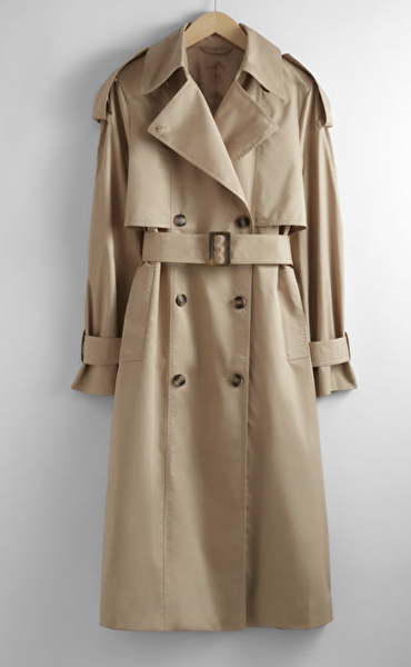 &OtherStories — Buckle-Belt Trench Coat 