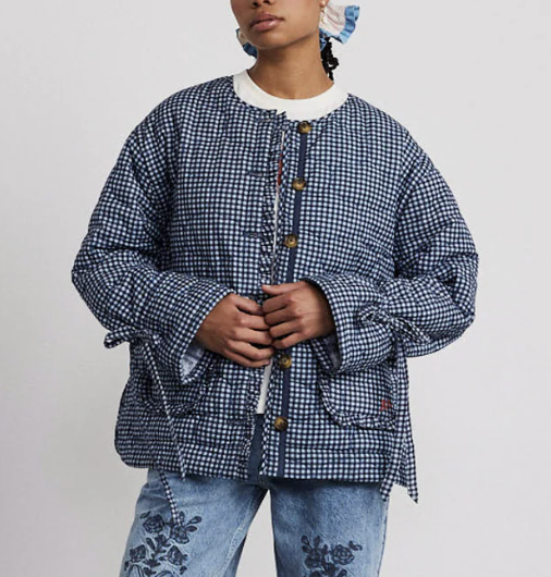 Damson Madder — Reversable Quilted Jacket 