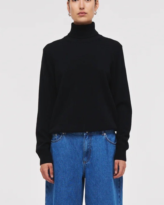 ALGINE — Katie Cashmere Roll Neck 