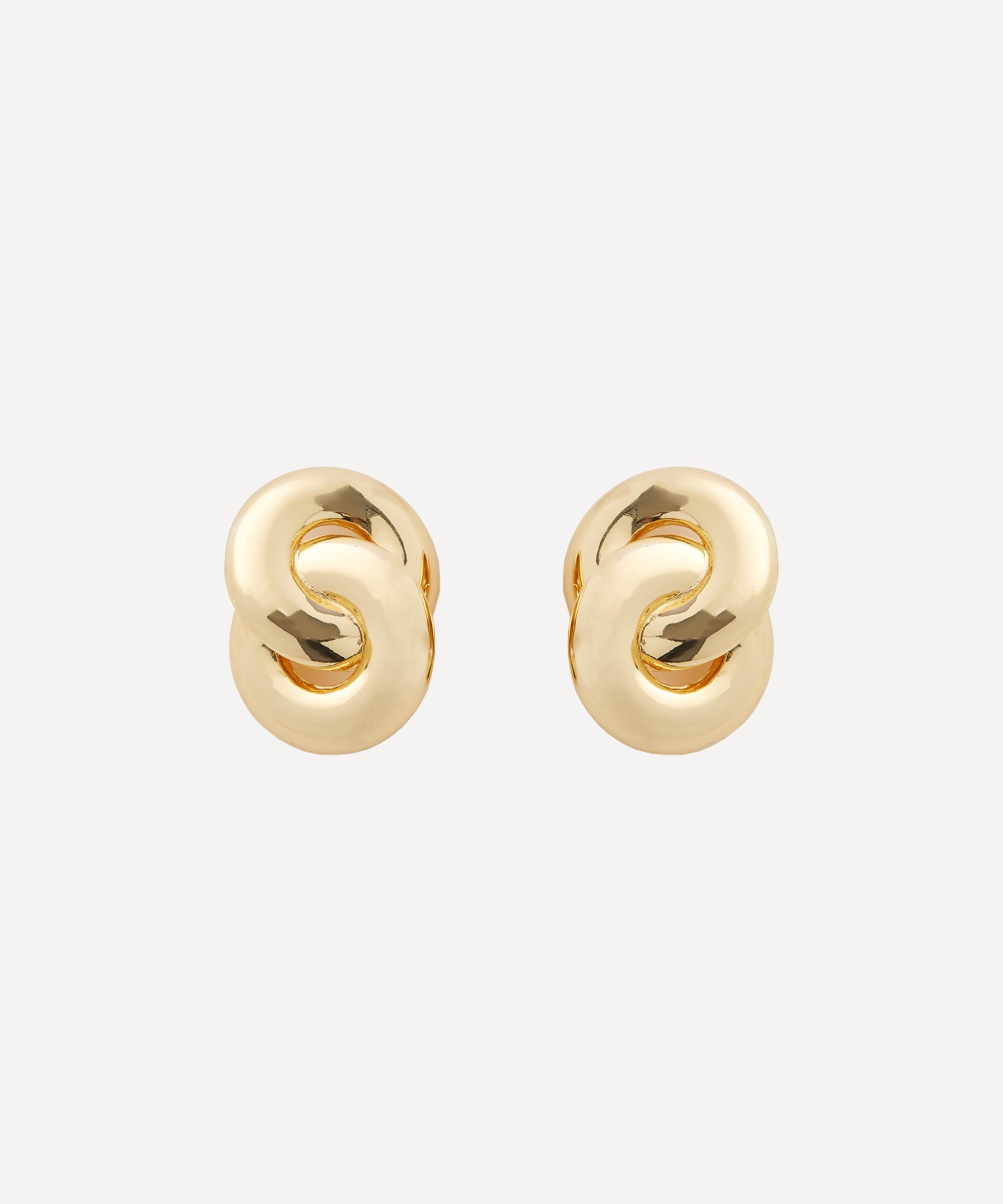 14ct Gold-Plated Amina Drop Earrings
