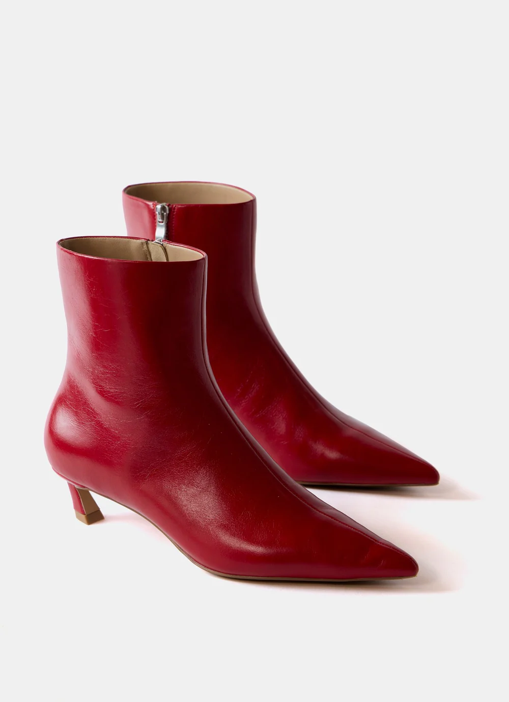 Leather Ankle Boots 