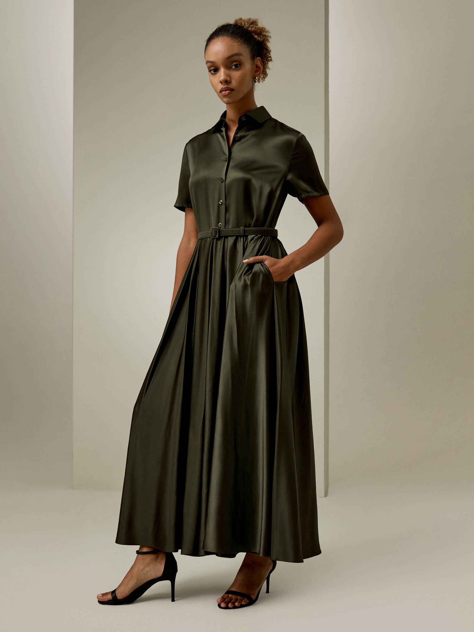 Lilysilk x Lydia Millen Moira Dress
