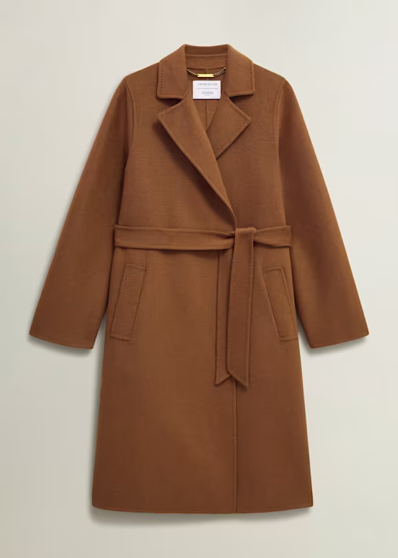 Lytham Wrap Coat With Wool