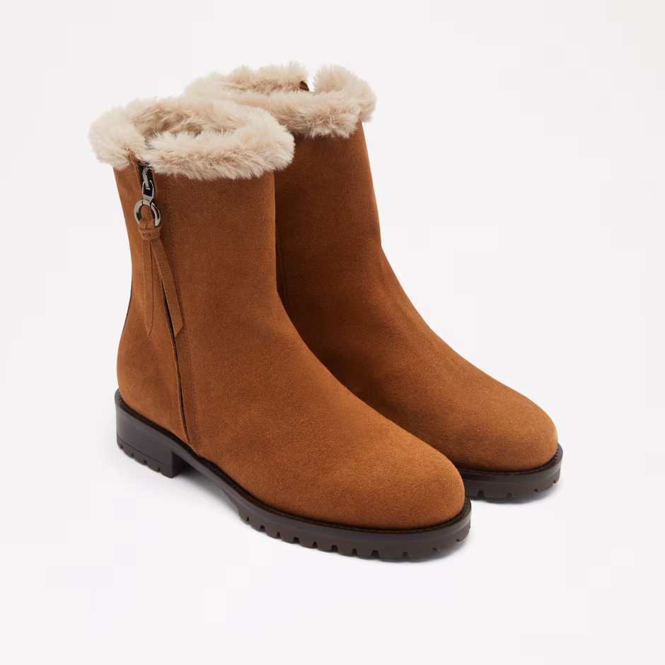 Lake Side-Zip Faux Fur Lined Boot