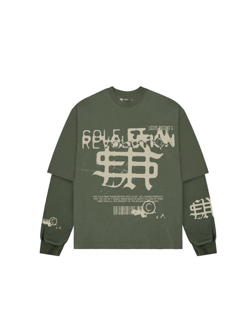 Sole et. Al Revølutiøn Double Layer Long Sleeve Tee 