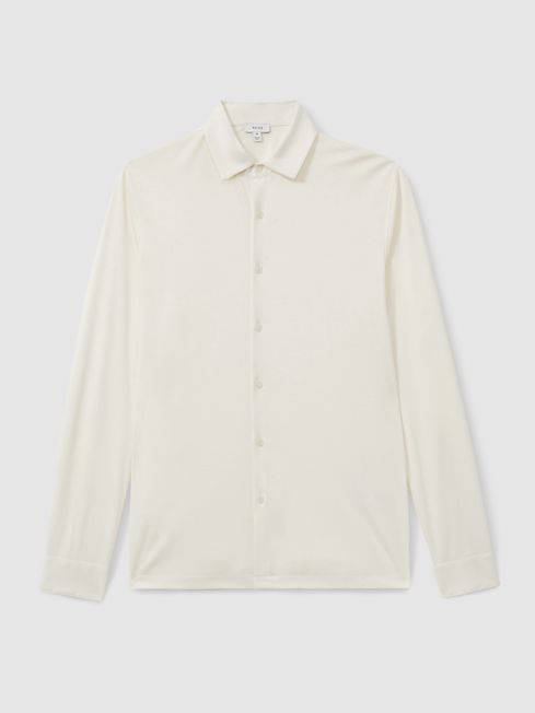 Mercerised Cotton Jersey Shirt