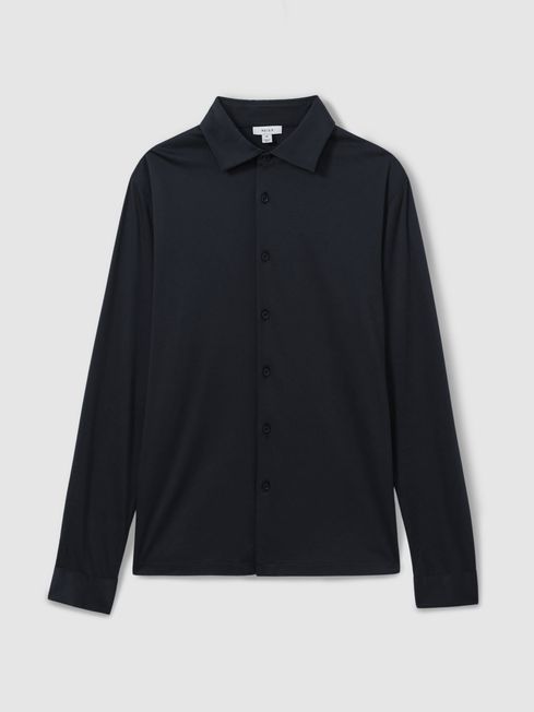 Mercerised Cotton Jersey Shirt  

        
                        Sold Out        
