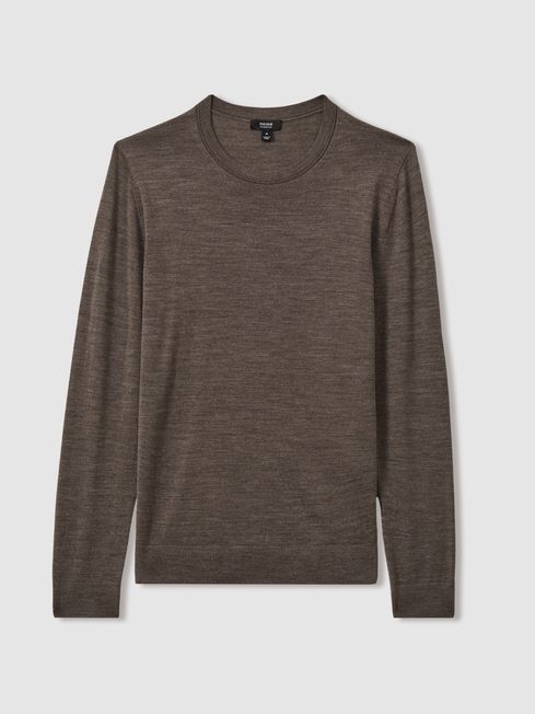 Reiss — Merino Wool Crew Neck Jumper 