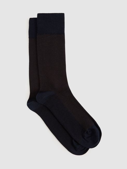 Cotton-blend Socks 