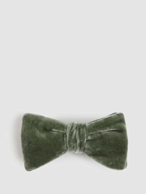 Reiss  — Velvet Bow Tie 