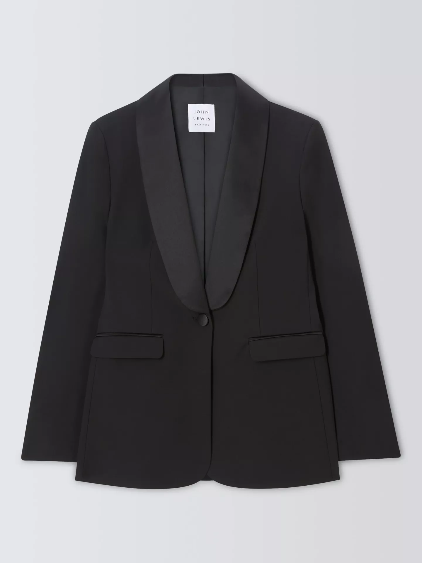 John Lewis — Single Breasted Tuxedo Jacket
