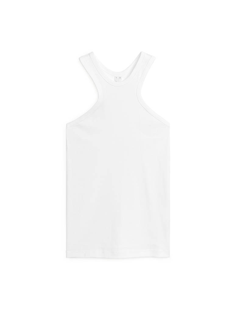 Ribbed Racer Tank