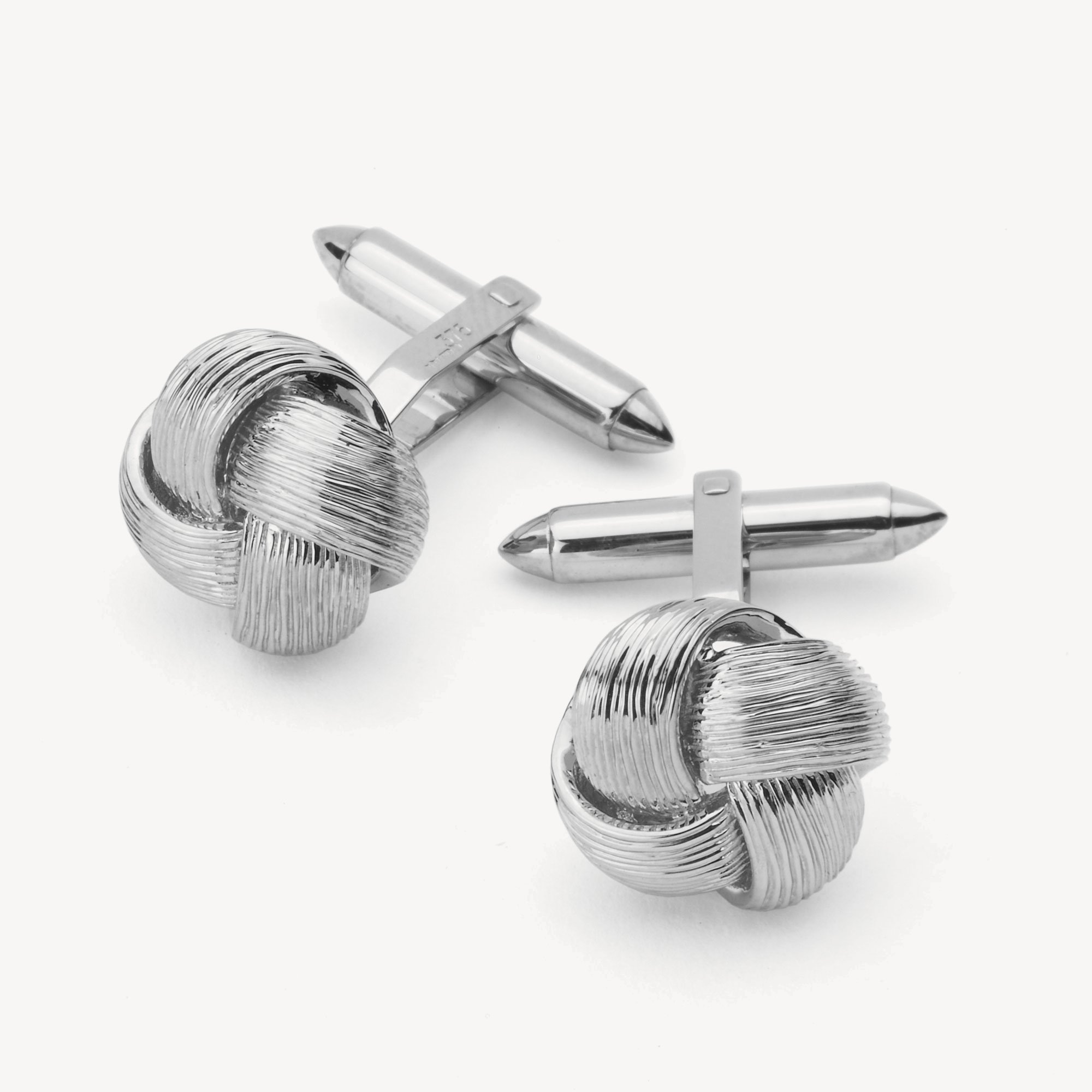 Aspinal of London  — Fine Wire Knot Cufflinks 