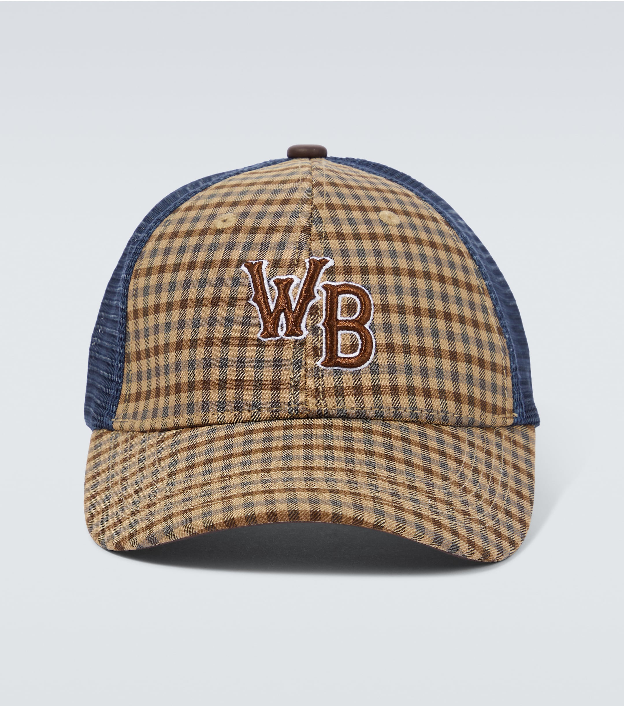 Original Monogram Checked Baseball Cap