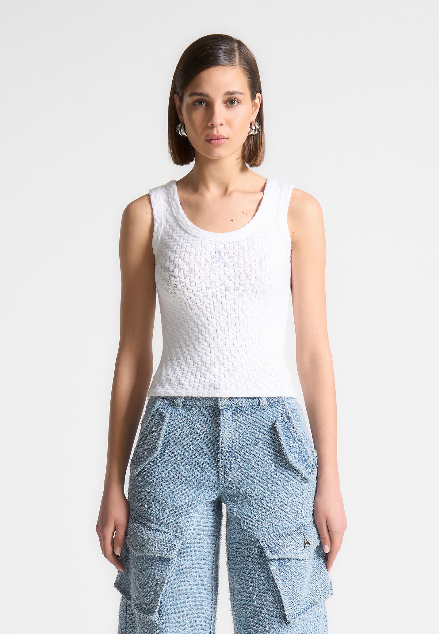 Maniere De Voir — Limited Edition Eiffel Knitted Tank Top