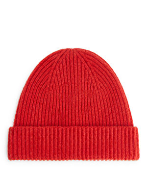 Arket — Rib-Knit Wool-Blend Beanie