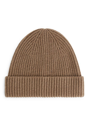 Arket — Rib-Knit Wool-Blend Beanie