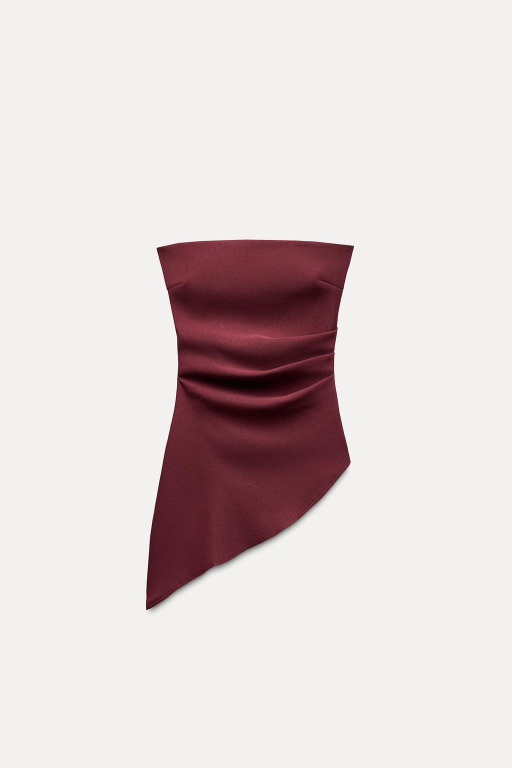 Asymmetric Bandeau Top
