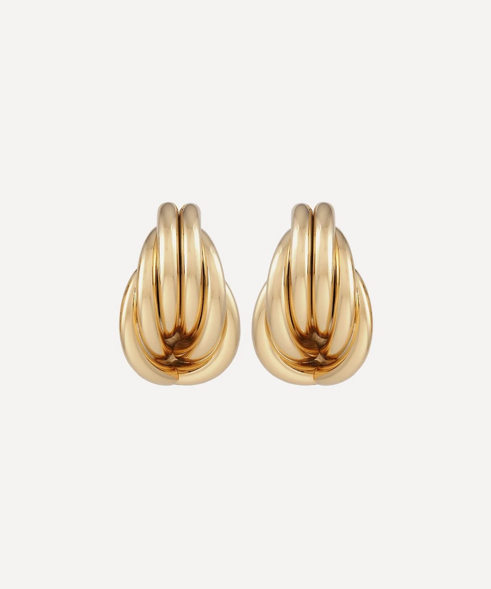 Liberty — 14ct Gold-Plated Lori Stud Earrings