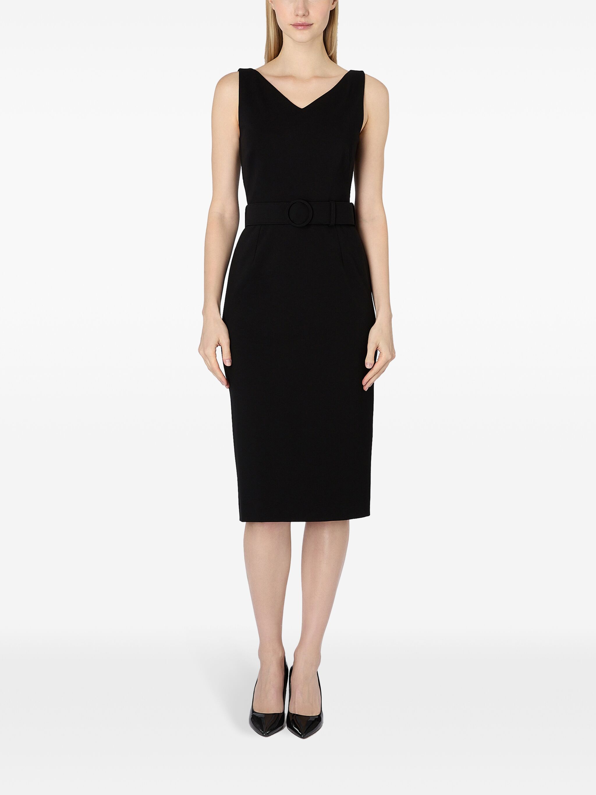 Conscious — Monroe belted midi dress