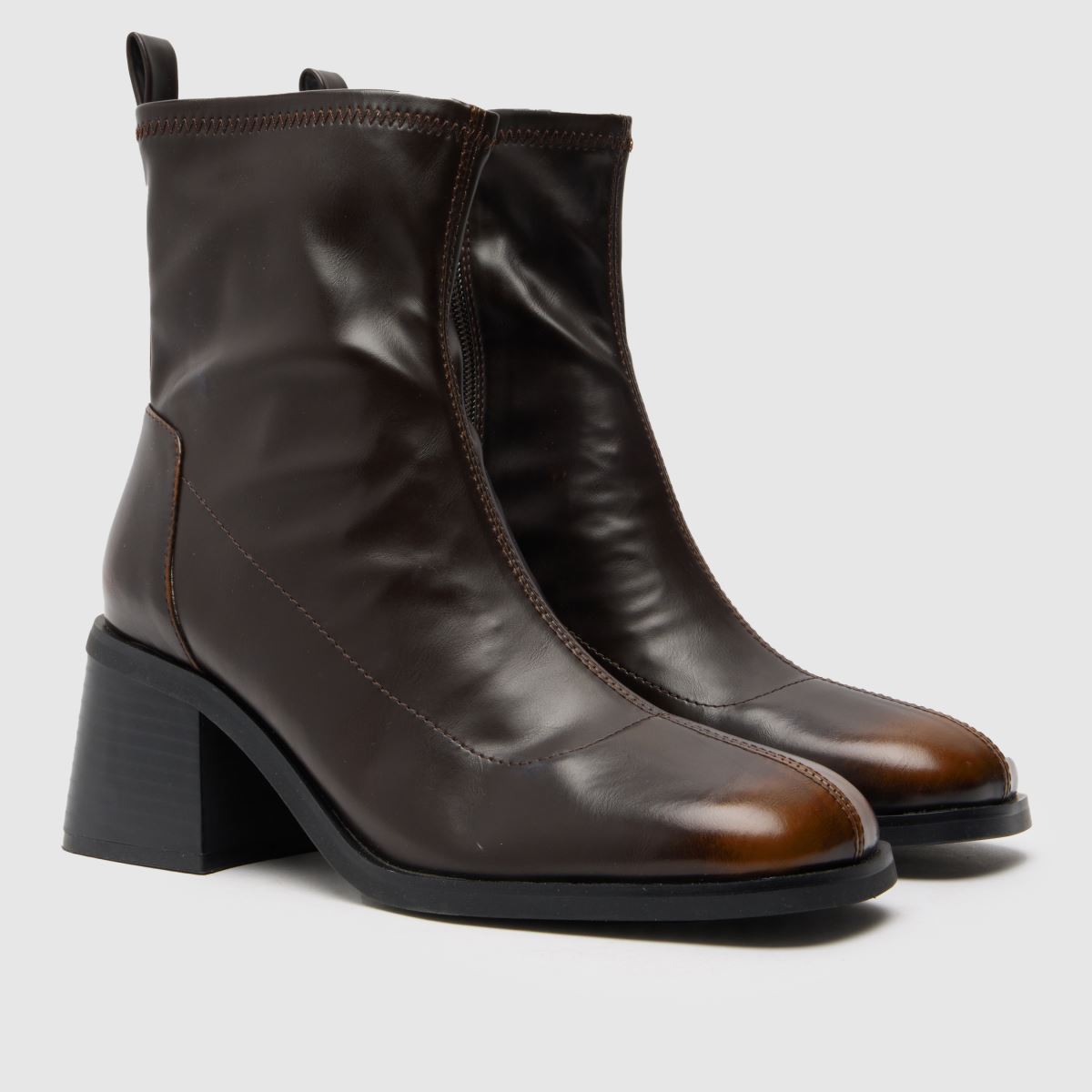 Briony Ankle Boots In Brown