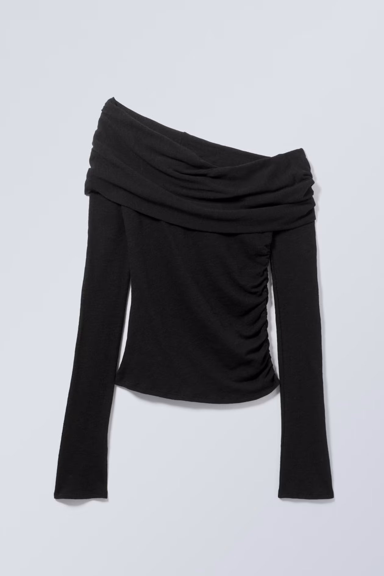 Draped Off-Shoulder Top