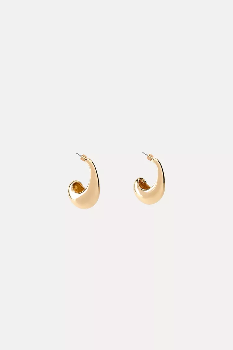 Metal Drop Earrings