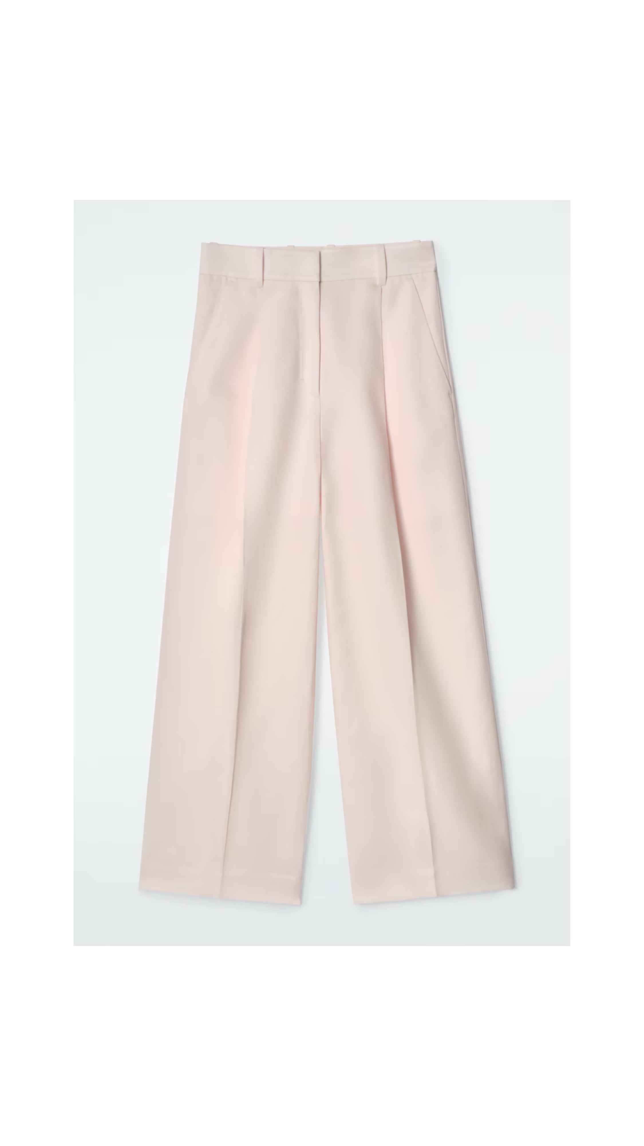 COS — Relaxed Linen Blend Trousers 