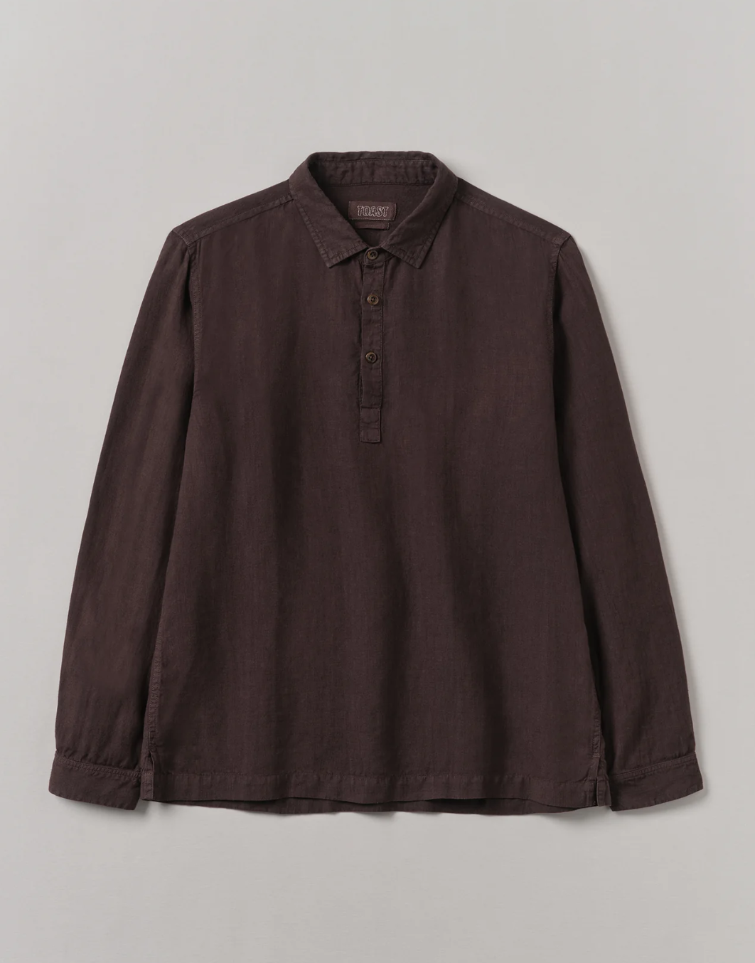 Half Placket Linen Shirt