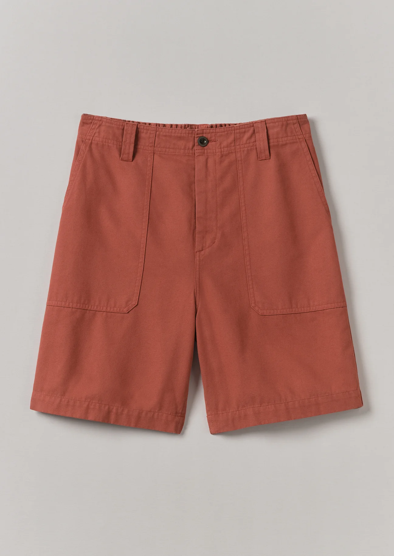Cotton Canvas Shorts