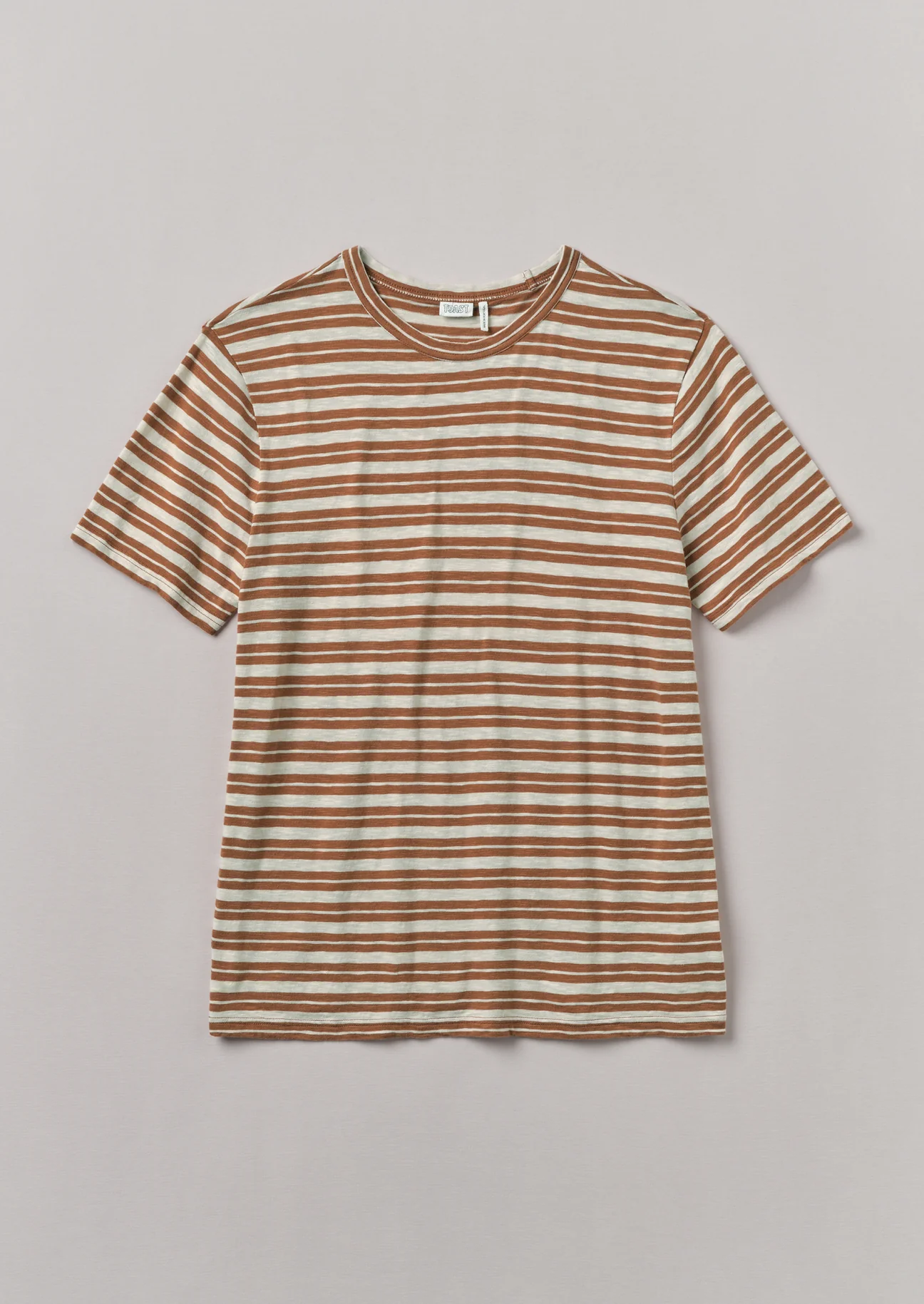 Theo Cotton Stripe Short Sleeve Tee