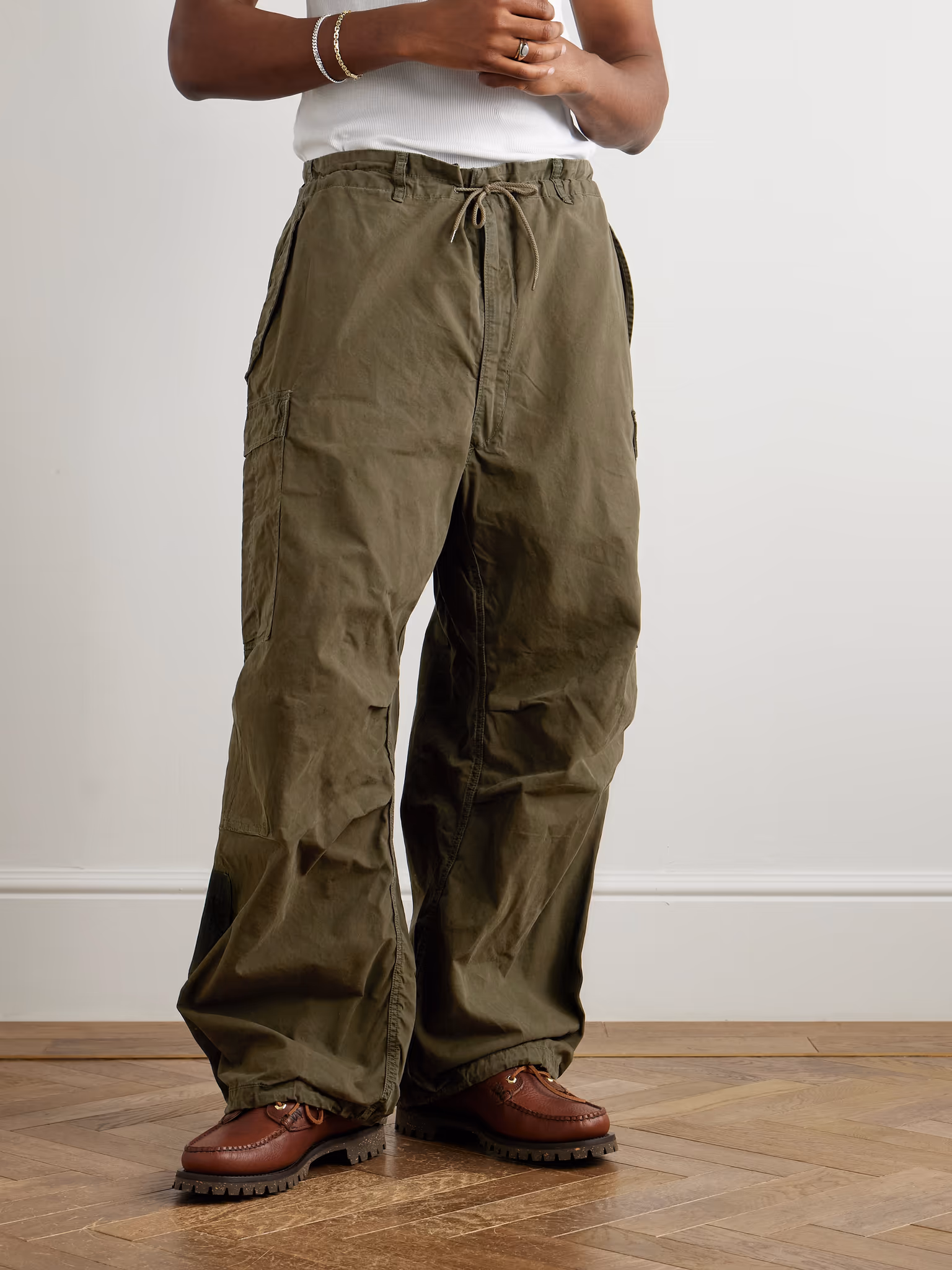 Remi Relief Wide Leg Cargo Trousers