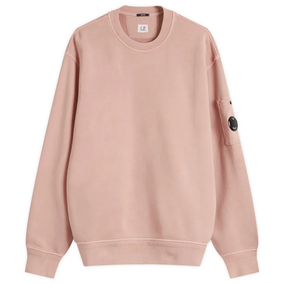 C.P.Company — Diagonal Fleece Resist Dyed Sweatshirt